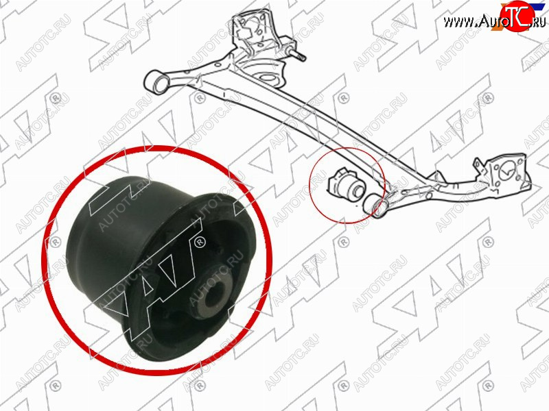 839 р. Сайлентблок Toyota Corolla (E180) 12-19  Corolla Fielder (E160) 12-  Prius (ZVW30,ZVW50) 09-23  R SAT ST-48725-52060  с доставкой в г. Кинешма