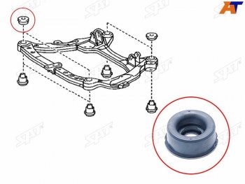 228 р. Сайлентблок Toyota Harrier (XU30) 03-13  Lexus RX 03-15  Toyota Highlander 00-07  Kluger V 00-07 SAT ST-52213-28020  с доставкой в г. Кинешма. Увеличить фотографию 2