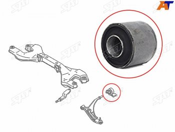 Сайлентблок переднего рычага задний  NISSAN PRIMERABLUEBERD 96-01 SAT ST-54500-01E05B