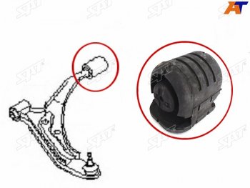 Сайлентблок задний переднего рычага Nissan Sunny B14, AD Y10, Pulsar N15                             SAT ST-54570-0M020