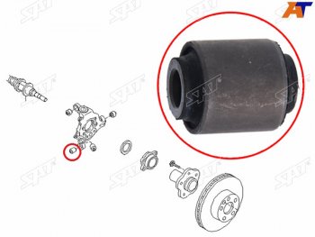 249 р. Сайлентблок Nissan Teana 08-14  Infiniti M35 04-08  M45 07-10  Nissan Altima 06-18  Fuga 04-07  SAT ST-55152-7Y000  с доставкой в г. Кинешма. Увеличить фотографию 2