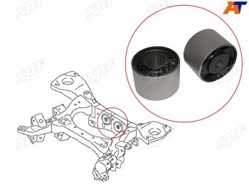 Сайлентблок крепления редуктора (комплект) NISSAN PATROL 62 10- SAT ST-55400-1LB0A