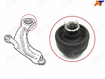 Сайлентблок переднего рычага задний RENAULT MEGANE II 03-KANGOO 09-12CLIO IV 12- SAT ST-8200255761BR