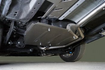 Защита топливного бака и адсорбера (1.5T 2WD, алюминий) TCC Jetour Dashing - X70 Plus