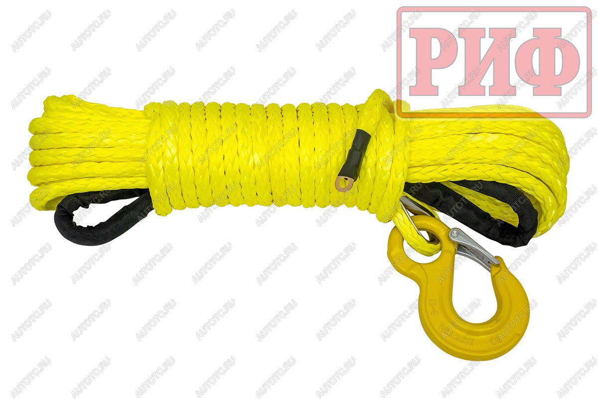 8 709 р. Трос для лебёдки синтетический РИФ 11 мм25 м (готовый) РИФ rope11mm25m  с доставкой в г. Кинешма