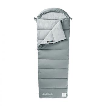 Мешок спальный Naturehike Envelope M180, (190+30)х80 см, (правый) (ТК: +12C), серый Naturehike nh20msd02-gm180