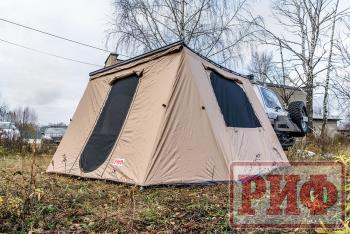 22 999 р. Стенки к автомобильной маркизе РИФ 2.5Х2.5 м Black Out  rifan5306-2525v  с доставкой в г. Кинешма. Увеличить фотографию 3