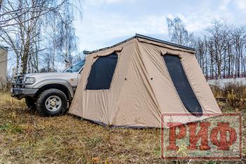 22 999 р. Стенки к автомобильной маркизе РИФ 2.5Х2.5 м Black Out  rifan5306-2525v  с доставкой в г. Кинешма. Увеличить фотографию 2