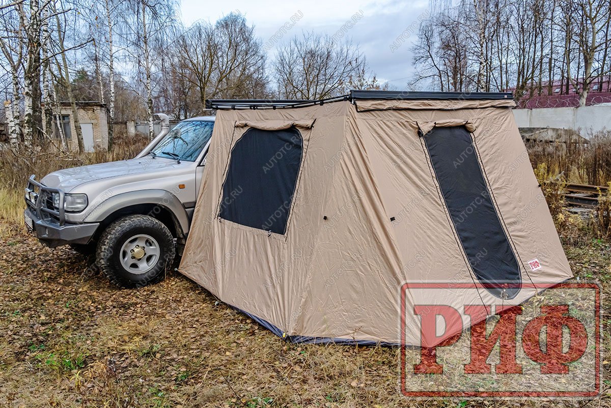 22 999 р. Стенки к автомобильной маркизе РИФ 2.5Х2.5 м Black Out  rifan5306-2525v  с доставкой в г. Кинешма