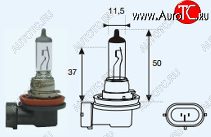 131 р. H8 (12V-35W  PGJ19-1) ЛАМПА УПАКОВКА (1 шт) BLICK BODYPARTS lp0h800-980-o  с доставкой в г. Кинешма