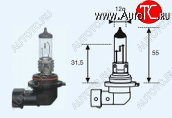77 р. HB4 (12V-51W  P22D) ЛАМПА УПАКОВКА (1 шт) BLICK BODYPARTS lphb400-980-o  с доставкой в г. Кинешма