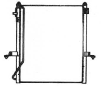 L200 КОНДЕНСАТОР КОНДИЦ 2.5 (дизель) BODYPARTS mb20005-931