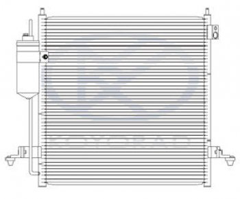 L200 КОНДЕНСАТОР КОНДИЦ 2.5 (дизель) (KOYO) KOYORAD mb20005-930