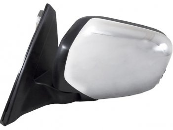 L200 ЗЕРКАЛО ЛЕВ ЭЛЕКТР С ПОДОГРЕВ (convex) КРЫШК (Тайвань) ХРОМ BODYPARTS mb20006-451h-l