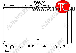 7 599 р. GRANDIS РАДИАТОР ОХЛАЖДЕН BODYPARTS mbgra04-912  с доставкой в г. Кинешма