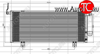4 299 р. GALANT КОНДЕНСАТОР КОНДИЦ BODYPARTS mbgal04-930  с доставкой в г. Кинешма
