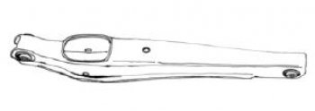 LANCER {+ CEDIA} РЫЧАГ ЗАДН ПОДВЕСКИ Л=П НИЖН В СБОРЕ (Тайвань) SH mblan00-960-z