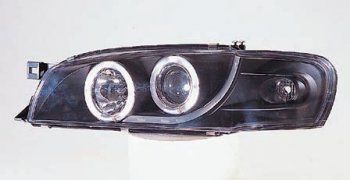 IMPREZA ФАРА Л+П (КОМПЛЕКТ) ТЮНИНГ ЛИНЗОВАН С 2 СВЕТЯЩ ОБОДК , ЛИТОЙ УК.ПОВОР (SONAR) ВНУТРИ ЧЕРН SONAR sbimp93-000b-n