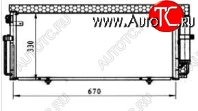 8 299 р. IMPREZA КОНДЕНСАТОР КОНДИЦ (см.каталог) BODYPARTS sbimp01-932  с доставкой в г. Кинешма