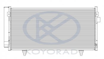 IMPREZA {FORESTER 07-} КОНДЕНСАТОР КОНДИЦ (KOYO) KOYORAD sbimp07-930