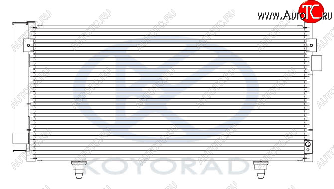 5 999 р. IMPREZA {FORESTER 07-} КОНДЕНСАТОР КОНДИЦ (KOYO) KOYORAD sbimp07-930  с доставкой в г. Кинешма