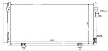 IMPREZA (FORESTER 07-) КОНДЕНСАТОР КОНДИЦ BODYPARTS sbimp07-931