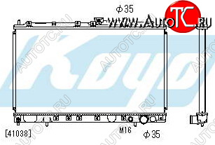 10 499 р. LANCER {COLT 92-} РАДИАТОР ОХЛАЖДЕН MT 1.6 1.8 (KOYO) KOYORAD mblan92-910  с доставкой в г. Кинешма