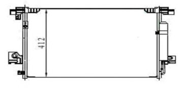 LANCER (OutlanderC-Crosser4007 07-) КОНДЕНСАТОР КОНДИЦ (см.каталог) BODYPARTS mblan07-932