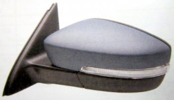 JETTA {СМ.ФОТО, 6 конт} ЗЕРКАЛО ЛЕВ ТОЛЬКО (USA) ЭЛЕКТР С ПОДОГРЕВ УК.ПОВОР (aspherical) (Тайвань) ГРУНТ POLYWAY vwjet11-450x-l