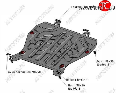 1 469 р. JUKE ЗАЩИТА ПОДДОНА ДВИГАТЕЛЯ , С КРЕПЛЕН , 1.6 , СТАЛЬН BODYPARTS nnjuk11-9f0  с доставкой в г. Кинешма