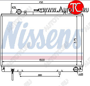 6 599 р. L200 (НЕ ТУРБО) РАДИАТОР ОХЛАЖДЕН MT 2.5 (дизель) BODYPARTS mb20096-910  с доставкой в г. Кинешма