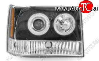 30 899 р. GR CHEROKEE ФАРА Л+П (КОМПЛЕКТ) ТЮНИНГ ЛИНЗОВАН , ЛИТОЙ УК.ПОВОР ВНУТРИ ЧЕРН JUNYAN jpgch93-005-n  с доставкой в г. Кинешма