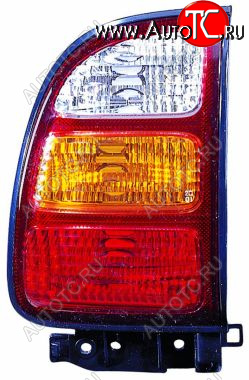 2 599 р. Левый фонарь DEPO Toyota RAV4 XA10 3 дв. рестайлинг (1998-2000)  с доставкой в г. Кинешма