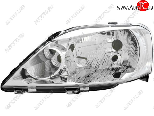 4 499 р. Левая фара BODYPARTS Renault Logan 1 рестайлинг (2010-2016)  с доставкой в г. Кинешма