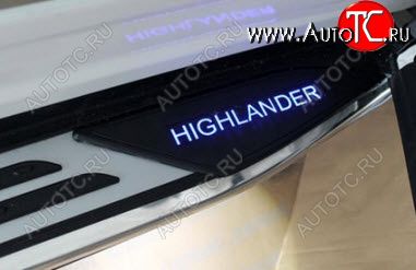 31 999 р. HIGHLANDER ПОРОГ-ПОДНОЖКА Л+П (КОМПЛЕКТ) С ПОДСВЕТ BODYPARTS tyhig12-4a0-n  с доставкой в г. Кинешма