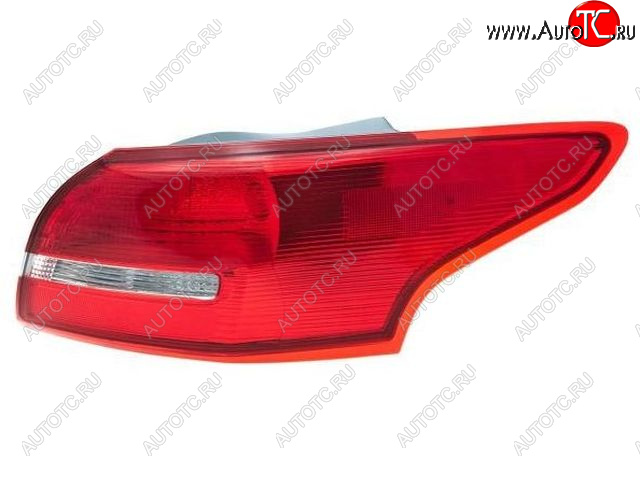 3 399 р. Правый фонарь DEPO Ford Focus 3 седан рестайлинг (2014-2019)  с доставкой в г. Кинешма