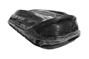 23 999 р. Автобокс PT GROUP (460л., 191х79х46 см, двустороннее открывание) Turino Medium Lux черный Volkswagen Crafter 1 (2006-2017)  с доставкой в г. Кинешма. Увеличить фотографию 8