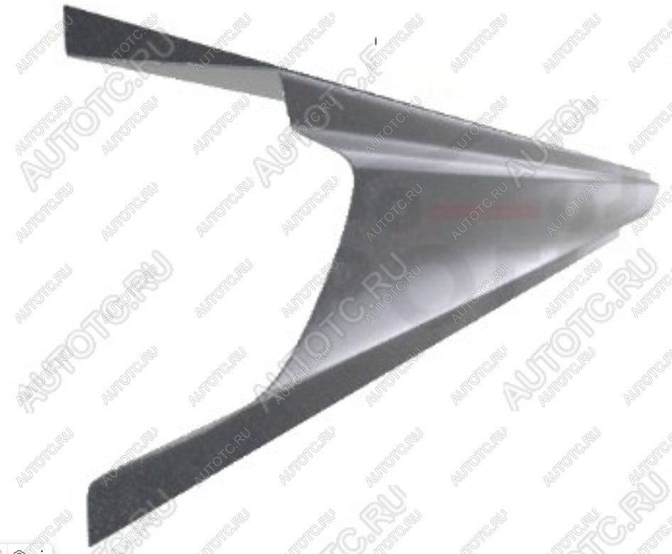 2 099 р. Левый порог (Ремкомплект) Vseporogi  Toyota Voxy  минивэн (2001-2007) R60 дорестайлинг, R60 рестайлинг  с доставкой в г. Кинешма