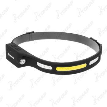 Фонарь налобный сенсорный LED-200 LM, COB-200LM, IPX4, USB  n-fn-hl76