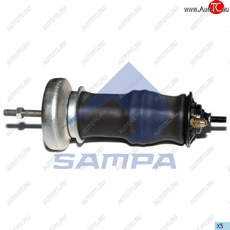 3 299 р. Амортизатор SCANIA 4 series кабины передний с пневмоподушкой 1424228+1349840 SAMPA SAMPA 040.179-01  с доставкой в г. Кинешма