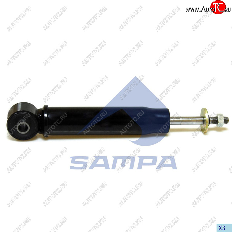 1 669 р. Амортизатор SCANIA 3 series кабины задний SAMPA SAMPA 040.221-01  с доставкой в г. Кинешма