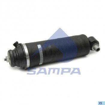 Амортизатор RENAULT C,K,T series VOLVO  FH,FM,FMX,NH кабины (пневмо) SAMPA SAMPA 078.307-01