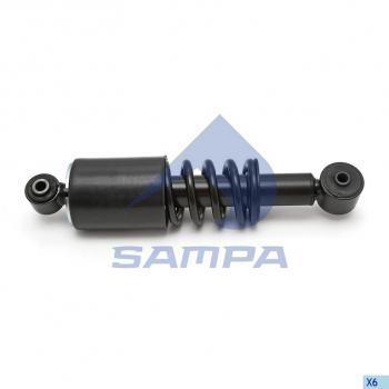 Амортизатор MAN TGA кабины задний с пружиной (252349 OO) SAMPA SAMPA 023.305-01