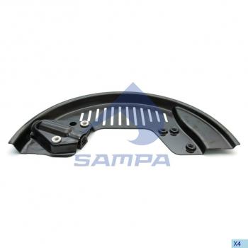 Щиток VOLVO диска тормозного правого SAMPA SAMPA 033.001