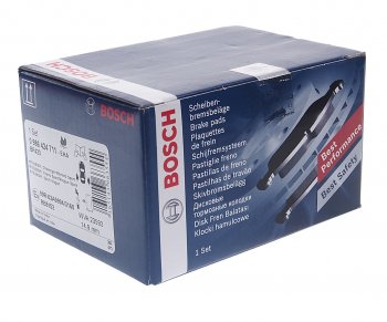 2 279 р. Колодки тормозные задние (4шт.) BOSCH Mitsubishi Pajero Sport PA дорестайлинг (1996-2004)  с доставкой в г. Кинешма. Увеличить фотографию 2
