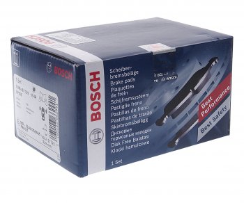 1 699 р. Колодки тормозные передние (4шт.) BOSCH Nissan Maxima A32 (1994-2000)  с доставкой в г. Кинешма. Увеличить фотографию 2