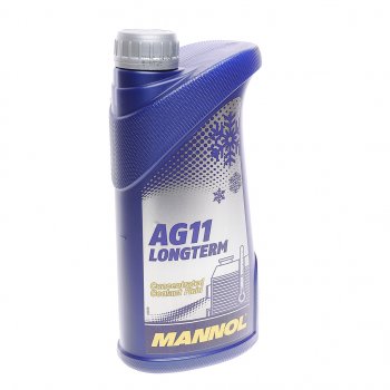 Антифриз синий концентрат 1л AG11 Longterm IAT 4111 MANNOL MANNOL 2030