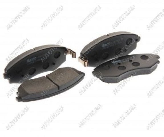4 499 р. Колодки тормозные передние (4шт.) TEXTAR Hyundai Sonata EF рестайлинг ТагАЗ (2001-2013)  с доставкой в г. Кинешма