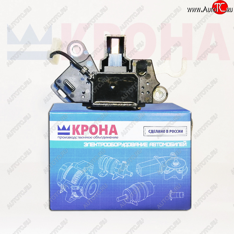1 189 р. Щеткодержатель ВАЗ-2123 генератора 7712.3701 в сборе КРОНА КРОНА 603.3701 КРОНА 603.3701  с доставкой в г. Кинешма