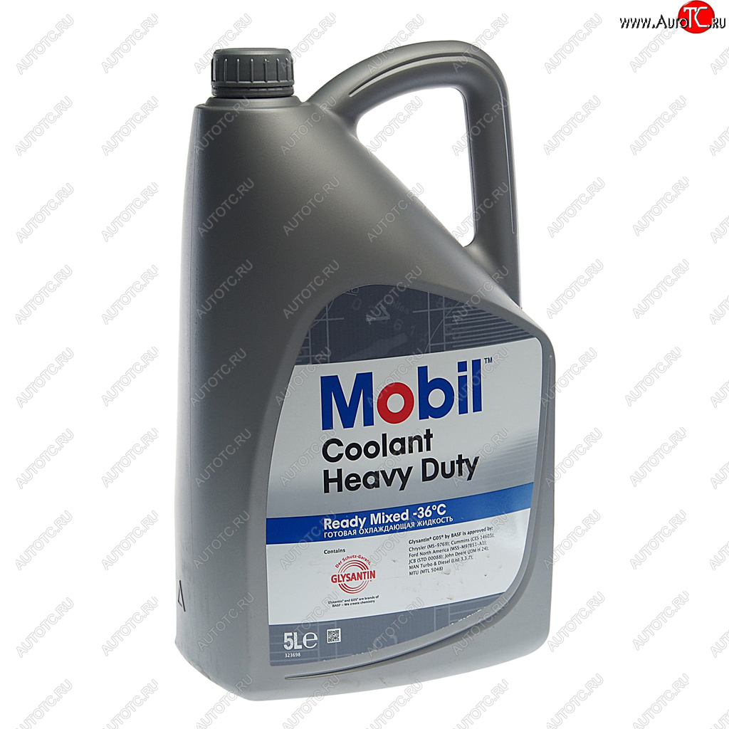 4 399 р. Антифриз желтый 5л COOLANT HEAVY DUTY MOBIL MOBIL 720943  с доставкой в г. Кинешма